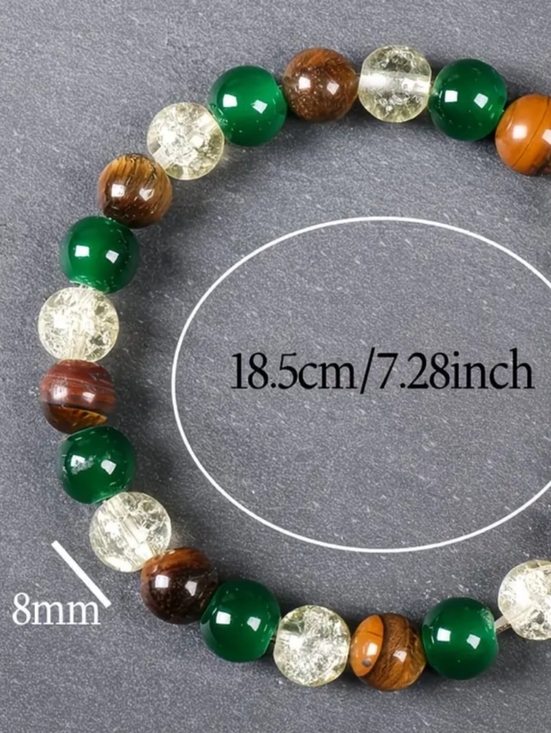 Prosperity & Abundance Bead Bracelet - Picture 4 of 4